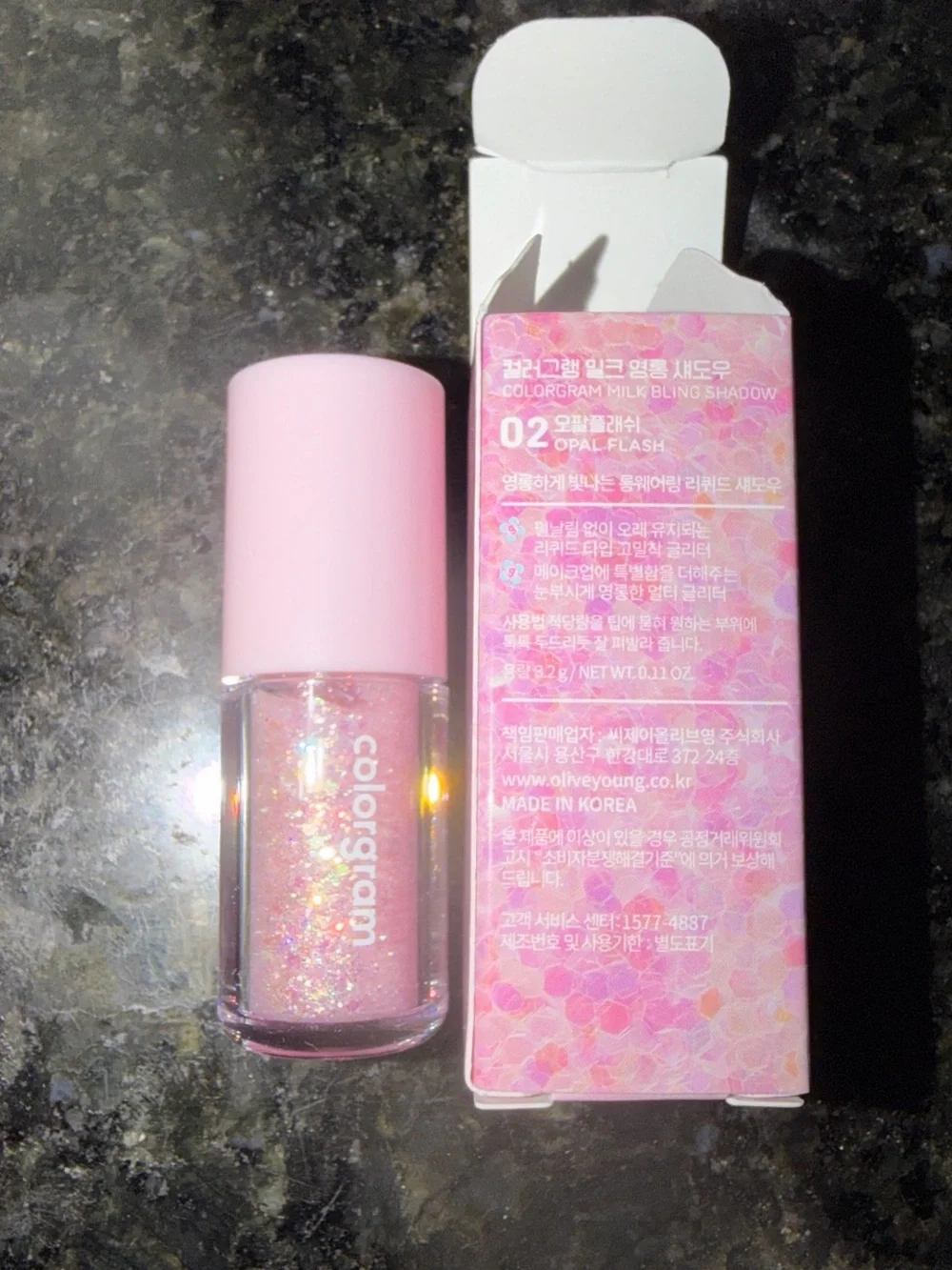 Colorgram milk bling
